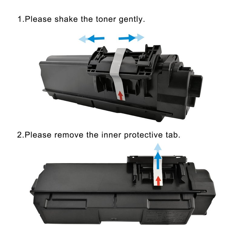 VICTORSTAR Compatible Toner Cartridge TK1172 TK-1172 Black for Kyocera ECOSYS M2040dn M2540dn M2540dw M2640idw Laser Printers - Image 5